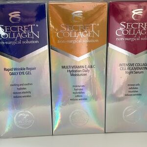 Secret Collagen Skin Care Trio - NIB